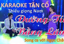 Karaoke Tân Cổ Đường Tím Bằng Lăng Thiếu Giọng Nam