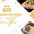 Quán Ăn Ngon Cần Thơ Được Xếp Hạng Cao Nhất